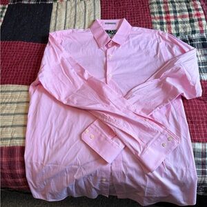 Men's Express Brand Pink Dress Shirt NWOT